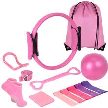 Bộ 13 món ABAHUB Home Pilates Essentials - Hồng - Xem 2