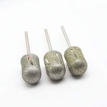 Easy Nail 1 件 13 毫米/10 毫米高端水钻修脚指甲钻头 - 60# 120# 180 粒度，碳钢材质，带水钻涂层，方便锋利的打磨盖，适用于电动美甲钻，非常适合光滑的双脚，蓝色脚锉配件，美甲技术用品 - 彩色 - 查看 8