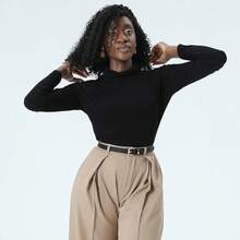 4 Pack Women Belts Jeans Dress Thin Waist Belt Ladies With Gold 0.55 Width, 2025 Style - E_黑色+米色+棕色+白色 - 查看 2