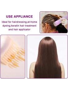 Salon Hair Oil Dispenser Bottle, Professional Hair Dye Brush Bottle, Hairdresser Hair Dye Supplies, Shampoo Brush, Unisex, Back To School, Travel Vacation Essential, Women's Hair Accessory, Aftercomb, Hairdresser Accessory, Hair Dryer, Hair, Hairdresser, Hair Styling Tool, Hair Care Product, Hair Dryer, Hair, Accessory, Hair Care Product, Hair Styling Tool - Multicolor - View 8