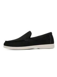 Men's Loafers, Summer New Non-Slip Wear-Resistant Flat Lightweight Comfortable Slip-On Shoes, Outdoor Casual Driving Shoes, Big Size Breathable Moccasins, Fashion Luxury Deodorant Canvas Sporty Shoes, Color Blocking Casual Espadrilles All Season