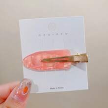 5 pièces/3 pièces Ensemble de pinces à cheveux mini en acrylique crocodile, couleur rose haut de gamme, élégant, doux, minimaliste, couleur unie, convient pour le quotidien, les sorties, les fêtes, les déplacements, le lavage du visage, le maquillage, assortir les tenues, les franges et les accessoires pour cheveux rebelles, rentrée scolaire