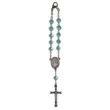 Cathedral Art Birthstone Car Rosary, 6 Inches, KT708 - 八月橄欖石 - 查看 1
