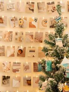 1pc 1/2/3/4/5/10M Home Decor Photo Clips Light String, Indoor Room Wall Decor Lights String, Wedding Decor, Party Decor,Bedroom Wall Decor Light,Garden Decor,Birthday,Graduation Decorations LED Lights, Christmas Tree Decor String Lights