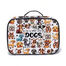 Exquisite Insulated Lunch Bags, Hot & Cold Retention, Cat & Dog Designs, Suitable For Hiking, Cycling, Swimming, Fitness, And Gatherings With Kidsback To School School Stuff Bag For School Work Lunch Bag For Women Cooler Bag Picnic Accessories