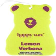 Ambientadores colgantes para el coche "Happy Wax Beach Mix" infundidos con aceites esenciales naturales, paquete variado de 4 unidades - Contiene Coastal, Grape Mango, Summer Evenings y Bronzed Coconut - Verbena de limón - Ver 2