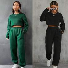 Women Sweater Co-Ords - Black - View 4