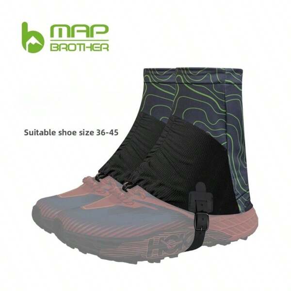 Outdoor Anti-Sand Shoe Covers, Durable Sandproof Gaiters For Trail Running, Desert Hiking, Mountaineering, Snow