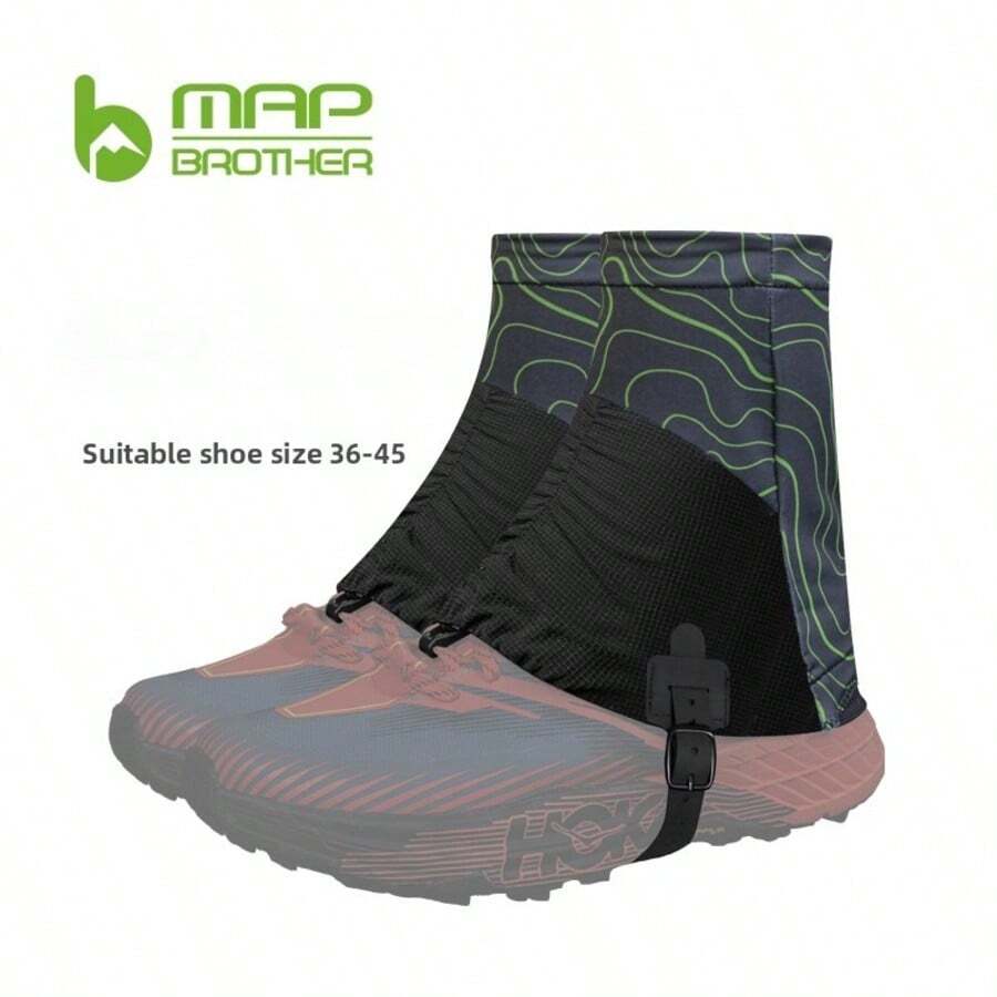 Cubiertas antiarena para zapatos para exteriores, polainas resistentes a la para trail running, senderismo en el desierto, montañismo, nieve