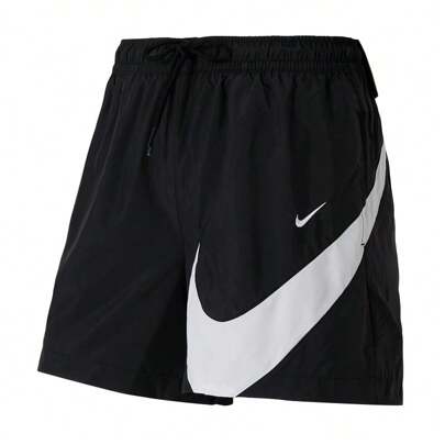 Nike Pantalones cortos deportivos AS W NSW CLS WVN MR 5\" LOGO SH para mujer, suaves y cómodos, HM8980-010