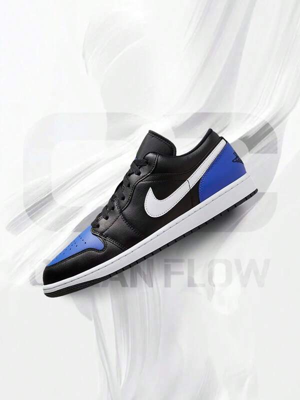 Nike Jordan 1 Low Black Royal Toe