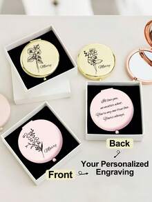 1pc Personalized Portable Wedding Favor Compatible With Birthday, Anniversary, Wedding, Valentine's Day, Outdoor, Summer Vacation (No Box), School Supplies, Back To School, School Gift, For Teacher Gifts, For University, For Colleague, For Dorm Rooms - Multicolor - View 7