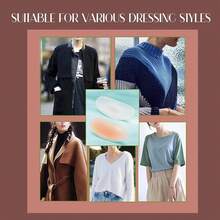 Sholder Pads Ultra Silicone Shoulder Pads For Womens Clothing –Boost Comfort And Posture With Natural,Secure Lightweight Design Ideal For Formal, Casual And Active Wear.2 Pairs - Transparent - 2 Pairs - (1x Transparent+1x Skin) - View 7