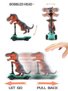 Jouets de dinosaures, jouets de voitures et de scooters de dinosaures pour garçons et filles. Voitures à rappel. Mini scooters à rouler avec le doigt. Tyrannosaurus, Ankylosaure, Vélociraptor, Tricératops jurassiques. Jouets de modèles de simulation, jouets de voitures d'animaux convenant pour l'intérieur et l'extérieur. Ensembles de cadeaux de dinosaures pour enfants. Cadeaux de fête de Noël, d'Halloween, d'anniversaire pour les enfants. Donner des cadeaux de vacances amusants et raffinés aux enfants.