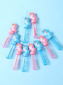 10Pcs Empty Unicorn Pattern Bubble Tubes(Bubble Liquid Is Not Included),Thick Plastic Party Bubble Stick ,Durable Reusable Bubble Soap Bottle,Unicorn Party Favors & Decorations,Unicorn Party Supplies,Outdoor Party Decoration,Bubble Birthday Party Gift,Gender Reveal Party Decor,Birthday Decorations,Babyshower Supplies,Wedding Decor,Wedding Items,Bridal Shower Favors,Holiday Party Supplies