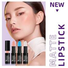 TEAYASON 12pcs Lipstick & Lip Gloss Set, Holiday Black Vampire Cosplay Lipstick, Moisturizing, Natural, Non-Smudging Lip Makeup, Halloween & Holiday Gift Set - XQ15 - View 6