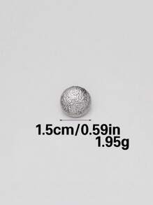 10pcs/Bag Assorted Sizes Textured Asymmetrical Round Metal Buttons For Coats, Sweaters, Jackets, Suits, Uniforms - Versatile Hand-Sewn Fashion Decorative Button Set In Golden, Silvery, Bronze