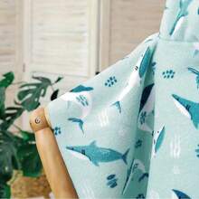 1 件儿童浴巾沙滩巾速干超吸水连帽毛巾浴袍适合女孩儿童，非常适合居家、沐浴和海滩，婴儿必需品，婴儿毛巾，婴儿配件 - 彩色 - 查看 7