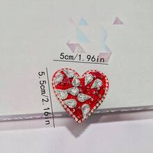 1pc Handmade Beaded Ocean Life Seahorse Fabric Patch, Heart Coconut Tree DIY Applique For Clothing - Multicolor - View 6