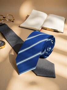 1pc Men's Striped Fashion Business Tie