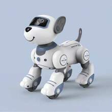 Remote Control Ai Robot Dog Toy-Interactive Touch & Follow 17 Functions Robot Dog Pet, Programmable Smart Walking Intelligent Dancing Puppy ,Voice & 2.4GHz RC Robot Pet With Interactive Touch Sensors, Over 20+ Responses, Program Mode, Robotic Puppy Toy