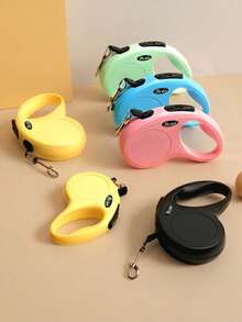 1条宠物狗/猫伸缩牵引绳，骨头形状遛狗绳