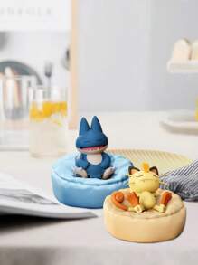 pokemon Figurina modello di Pikachu della serie Tempo libero Pokemon, in una posizione da sonno, come regalo