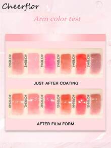 CHEERFLOR 镜面水润唇彩、玻璃唇彩、水润轻盈、布丁果冻质地、钻石丰唇彩、液体唇膏、 - CFR942 - 查看 11