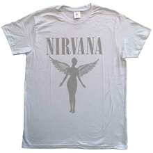Nirvana In Utero Tour T Shirt - White - View 4
