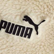 Women's PUMA POWER Jacket Faux Fur Outerwear 67834987 - Brown - View 4