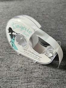 Elastane Double-Sided Secret Body And Clothing Tape, 5M Roll, Non-Textile, Clear Self-Adhesive Bra Accessory For All Skin Tones, Solid Color - 1 Roll