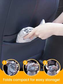 1 pieza Cubierta de parasol para silla de coche para bebé, nuevo modelo de protector de asiento de seguridad, sombreado bloqueador de sol e insolación de lámina de aluminio, fácil de plegar y almacenar, adecuado para bebés y niños. Artículos esenciales para bebés, equipo de viaje para bebés, accesorios para silla de coche para bebés, ideal para el verano, suministros de viaje para bebés, favorito de los bebés (estilo aleatorio)