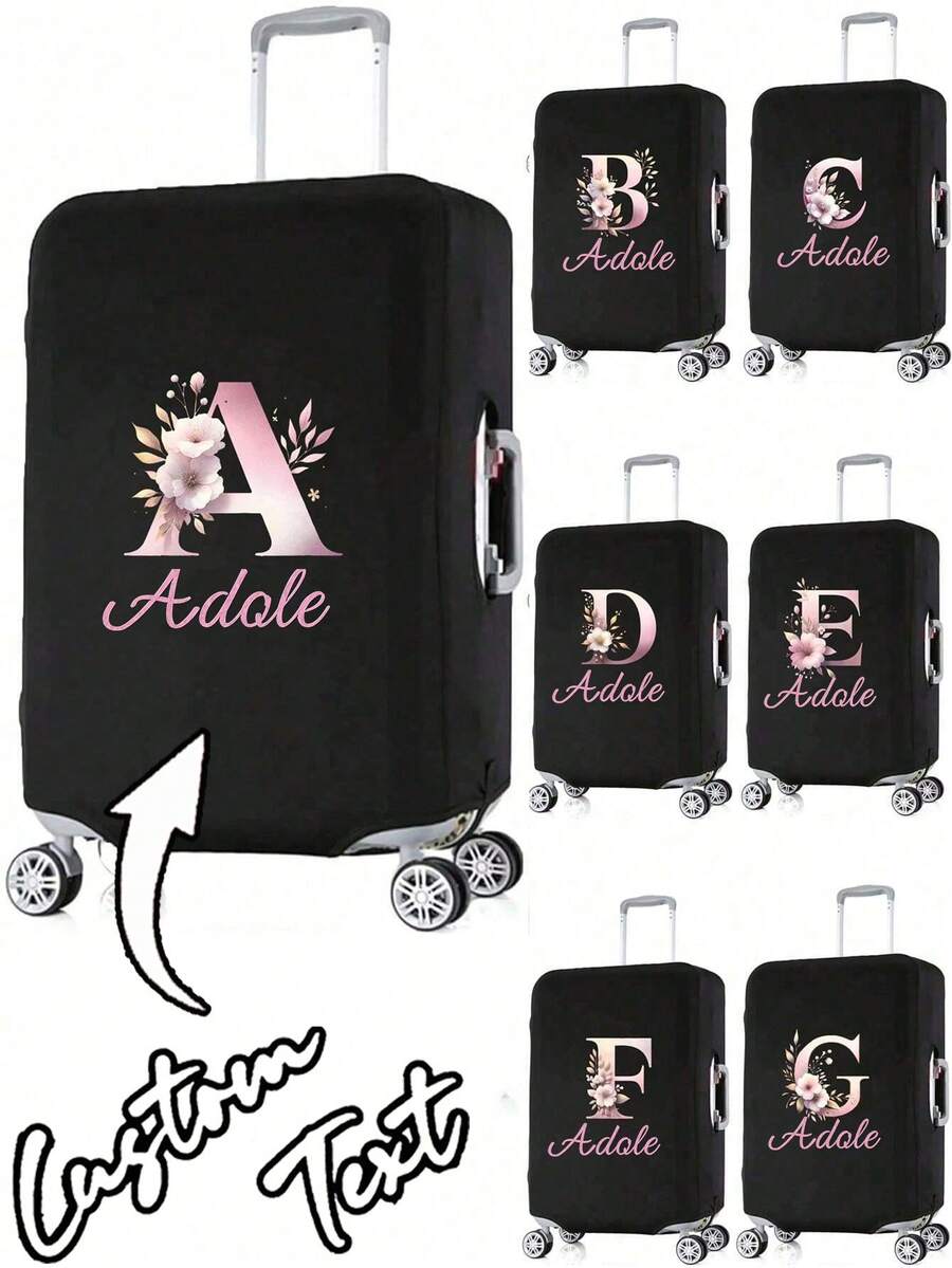 Customized Luggage Cover - Multicolor - View 1
