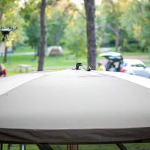 Quick-Set Escape Sky/Sky Camper Screened Gazebo Canopy Rain Fly, Tan - Nhiều màu - Xem 3