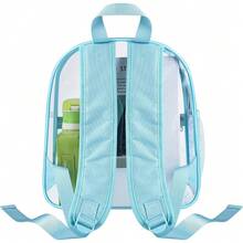 Local Delivery-- Clear Backpack For Stadium Events Clear Stadium Backpack 12x6x12 Bag Transparent Bookbag