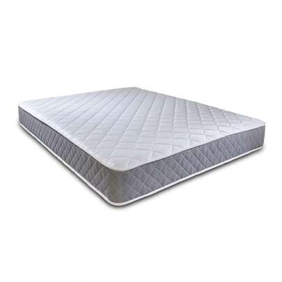 eXtreme Comfort Spring Coil Diamond Grey Essentials Mattress Foam Free Spring Coil, Plush Feel, Cool Touch Plus Sleep Surface, 20cm Deep, Grey, Maximum Value