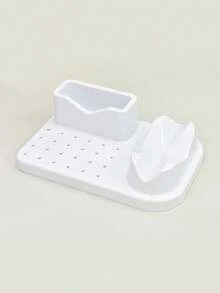 RANCAI 1PC Grinding Machine Display Shelf, Grinding Head, Drill Bit, Organization Box, Nail Art Tools, Nail Art Storage Box, Grinding Head, Plastic Material