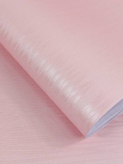 Roll Breathable Moderne Thickened Non Woven Wallpaper, Solid Stripe Pattern, Bedroom, Living Room Home Wand Paper Stickers Sticker view 3