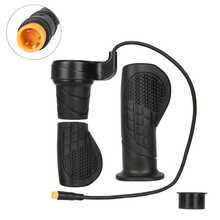 4 件通用电动自行车拇指油门，FT-76X 半旋转油门手柄，右手油门配件 - 黑色 - 查看 5