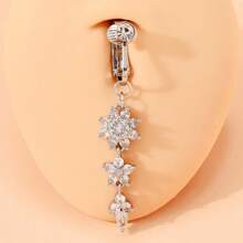 Zirconia Belly Button Ring/Navel Piercing Jewelry
