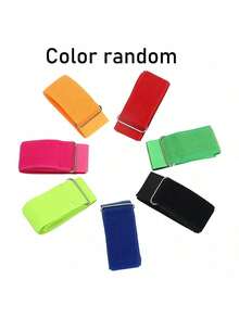 2/3/4/5/6pcs Adjustable Elastic Leg Bands - Durable Elastic Straps Suitable For Young People And Adults, Ideal For Outdoor Activities, Team Building Events, Family Sports Competitions, Equipped With Elastic Hooks, Perfect For Christmas And Easter. - Multicolor - View 15