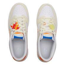 Zapatillas de mujer Nike DUNK LOW (GS) deportivas casuales cómodas y ligeras IB8891-191 - Amarillo/Naranja/Blanco - Ver 5
