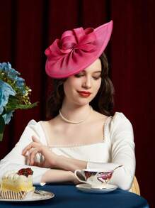 Tea Party Fascinator Hat For Women Kentucky Headwear Derby Pillbox Church Hat For Cocktail Wedding, Hair Accessories, Tiny Hats, Mini Fascinator, Mini Cap, School Stuff