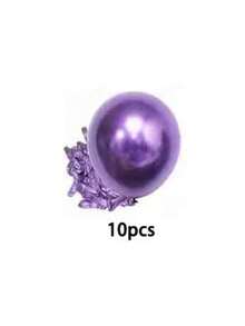10/50/100pcs 5inch(12.7cm) Chrome Metallic Balloons, Gold Color Silver Color Pink Blue Green Purple Red Party Balloons For Wedding Decor, Birthday Party Decor, Anniversary Decor, Graduation Decor, Holiday Decor, Indoor Outdoor Decor, Home Decor, Room Decor,Christmas Decor