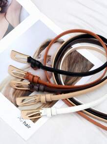 1/2/3/4/5pcs Dignified Vintage Multi-Color Belts, Brown Small Leather Belts, Vintage Black To Match Jeans Skirts, Versatile Camel Color Belt For Women Casual, Business, Boyfriend Husband Father Dad Men Gift, Daily Wear, Fashion, Teen, Outdoor, Vacation, Athletic, Travel, Street, Boho, Vintage Fall, Autumn, Halloween Autumn-Winter Accessories,Suitable For Teens, Youth,Men,Casual, Outdoor, Athletic, Vacation, Graduation Gifts, Birthday, Daily Wear