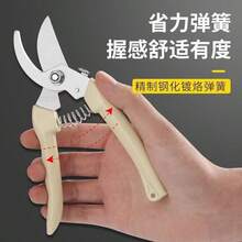 1pc Stainless Steel Garden Shears - Ideal For Trimming And Pruning Plants And Flowers