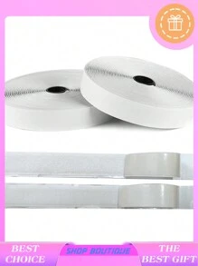 Double-Sided Hook And Loop Fastener Tapes With Adhesive Backing, Friction-Free, Suitable For Carpets, Window Screens, Hanging Decorations, Car Accessories, Sofa Cushions, Sockets, Tablecloths, Remote Controls And Various Other Items