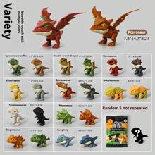 1 pièce Poupée dinosaure qui mord les doigts des enfants (avec sac OPP), modèle réaliste de Tyrannosaure Rex avec articulations multiples, poupée dinosaure qui pince les doigts, objet de collection, différents modes de jeu amusants, peut être utilisé comme décoration de bureau, cadeau durable pour l'anniversaire des enfants, Thanksgiving, Noël, Halloween