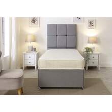 eXtreme Comfort Double-Sided Open Coil Spring Mattress - 17cm Deep, Durable Gold Damask Cover, Easy-Clean - Gold - View 6