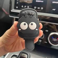 1pc Creative Coal Ball Design Car Glasses Holder | Magnetic Clip-On Organizer For Glasses – Quick Release & Anti-Slip | Universal Fit For All Cars - Multicolor - View 2